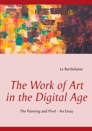 The work of art i the digital age, frontcover ebog